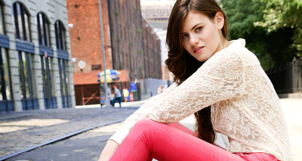 ali isabella on the street