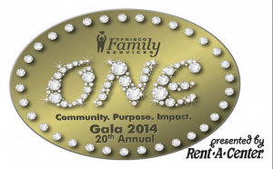 Frisco Family Services ONE Gala logo