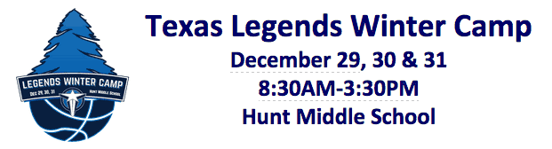 Texas Legends Winter Camp 2014