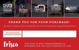Frisco Museum Pass