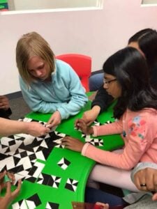 Growing IQ pattern play