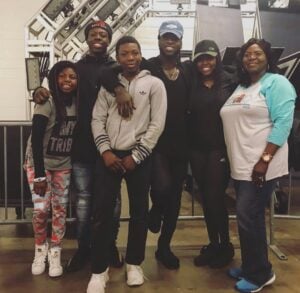 Jay Ajayi with family