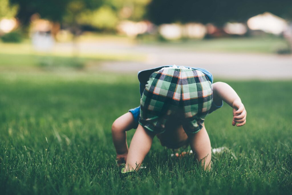 toddler outdoors